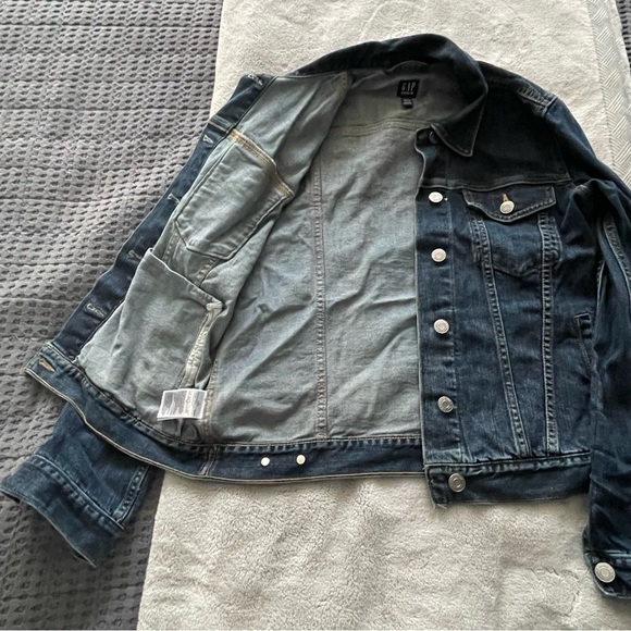 Gap Denim Jacket - Dark Wash - S - Picture 4 of 4